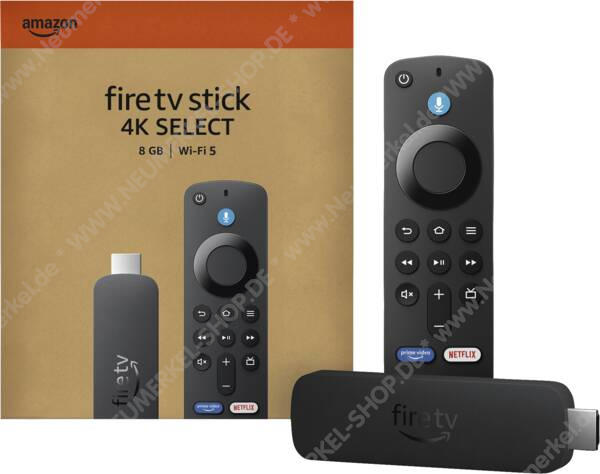 Amazon Fire TV Stick 4K Select, 1GB/8GB