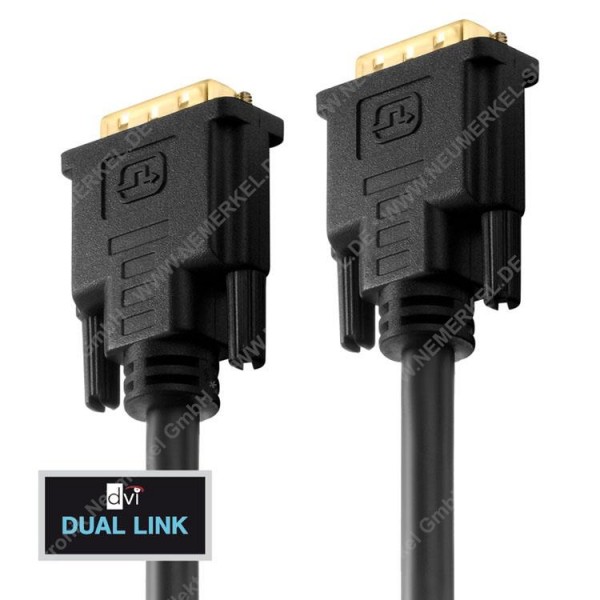 DVI Kabel - Dual Link - PureInstall 6,00m