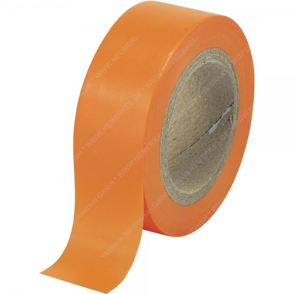 Isolierband PVC orange 25m...