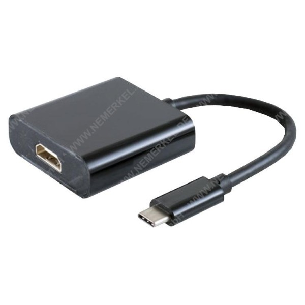 Adapter USB 3.1 Type-C Stecker auf HDMI Buchse...