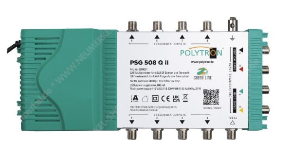 PSG 508 Q II Multischalter Green Line...