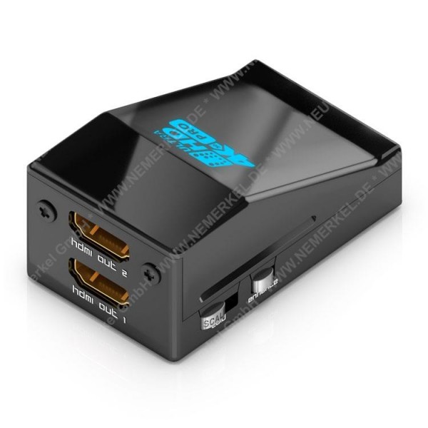 HDFury 4K / UHD HDMI Splitter 1x2 PRO inkl. Scaler