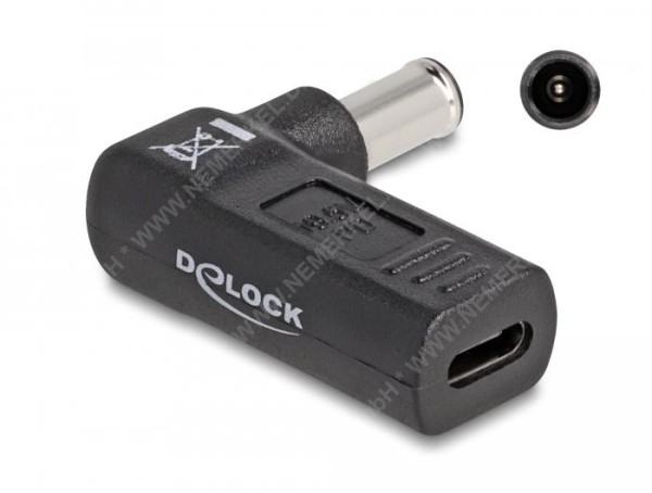USB-C Adapter Sony 19,5V m. 6,0x4,3 Stecker gew.