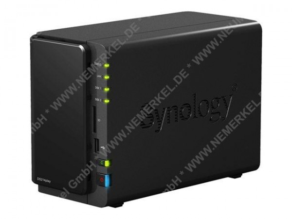 Synology DS-218Play - NAS Server SATA Disk Station