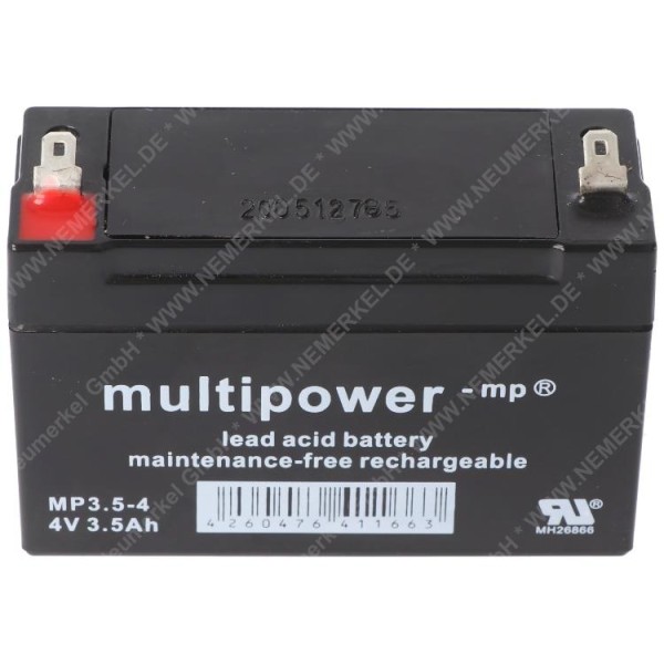 4 V 3,5 Ah MP3,5-4 Multipower Akku