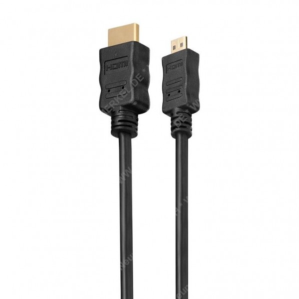 Micro HDMI High Speed mit Ethernet Kabel 0,50m