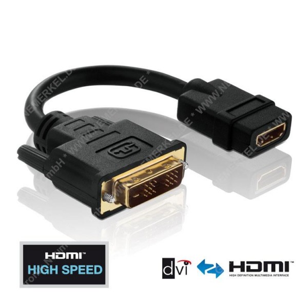 DVI/HDMI Adapter - PureInstall 0,10m