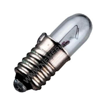 E 5,5 Lampe Röhrenform 12V 1Watt