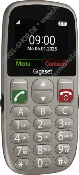 Gigaset GL395 Tastatur-Handy, Quadband, klappbar