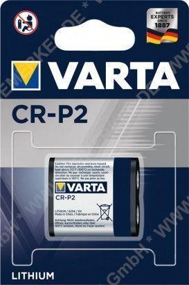 CR P2 Lithium Batterie 6V Varta
