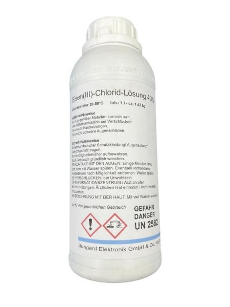 Eisen-III-Chlorid-Lösung 40%, 1 Liter