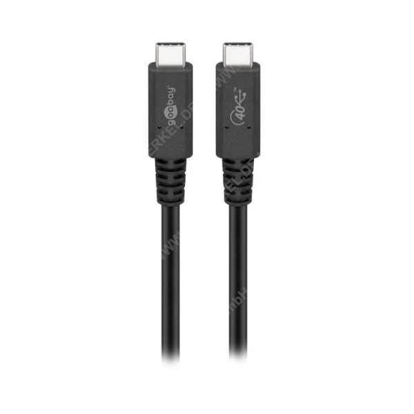 USB 3.2 Kabel Typ C Stecker/Stecker, sw...