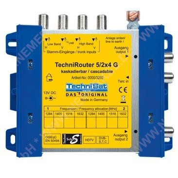 TechniRouter 5/2x 4 G-R Grundeinheit mit NT ...