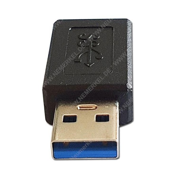 USB C-Buchse > USB A-Stecker, sw...