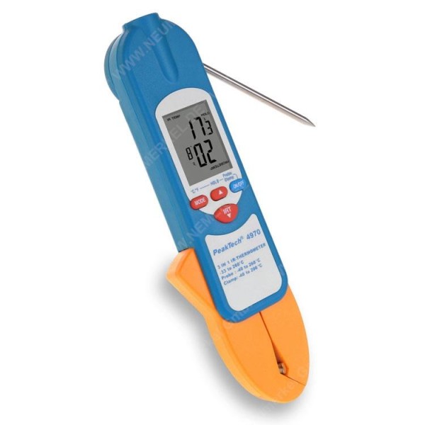 PeakTech 4970, 3 in 1 IR-Thermometer, bis 260°C...
