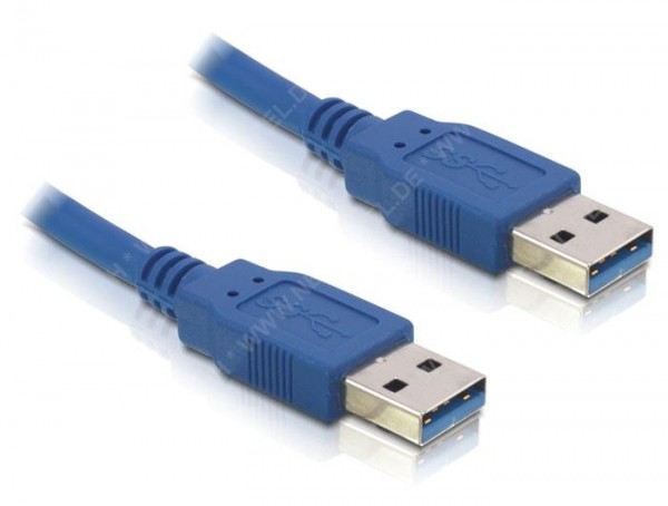 USB 3.0 Anschlußkabel 0,5m blau