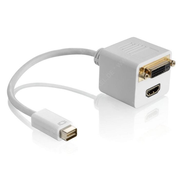 Mini DVI/HDMI+DVI Adapter 1080p