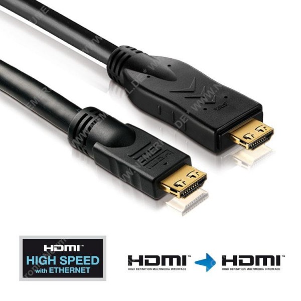 HDMI Kabel Aktiv - PureInstall 30,0m