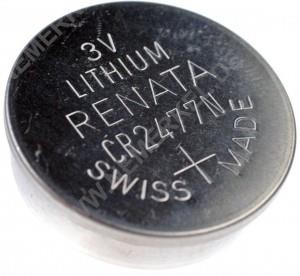 CR 2477N Lithium-Batterie 3-Volt Renata