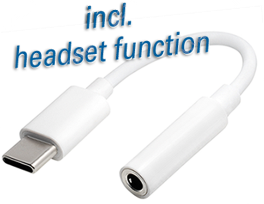Headset Adapter USB C zu Stereo 3,5 mm Klinke