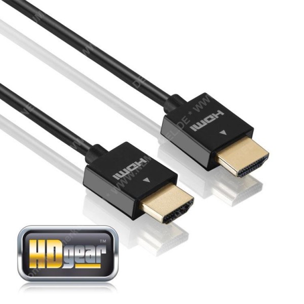 HDMI Kabel - HDGear Super Slim - 2,00m