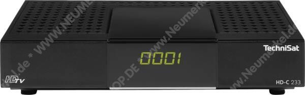 HD-C 233, Kabelreceiver, sw...
