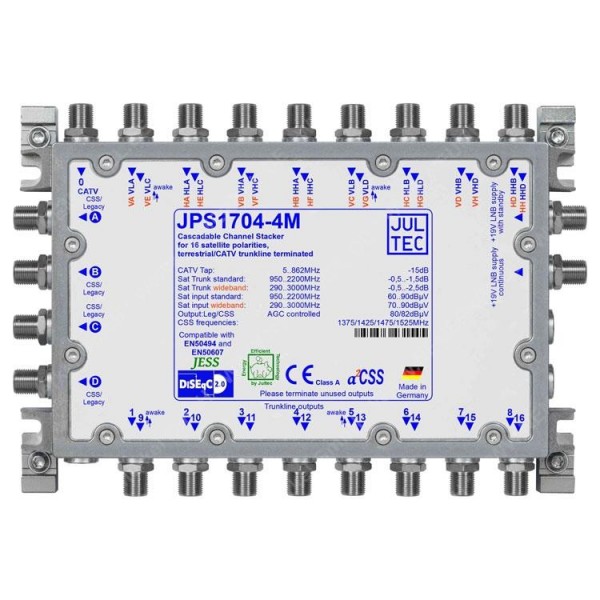 JPS 1704-4M, Einkabelumsetzer, terminiert...