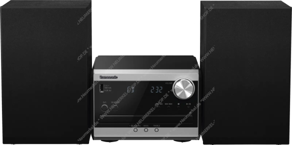 Panasonic SC-PM272EG-S silber DAB+, BT, IR, FM