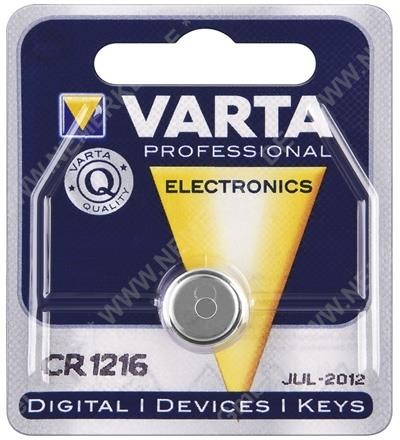 CR 1216 Lithium-Batterie 3-Volt Varta