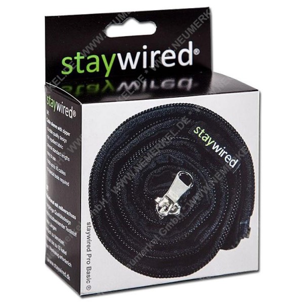 Kabelschutzmantel Staywired Pro Basic 80cm sw...