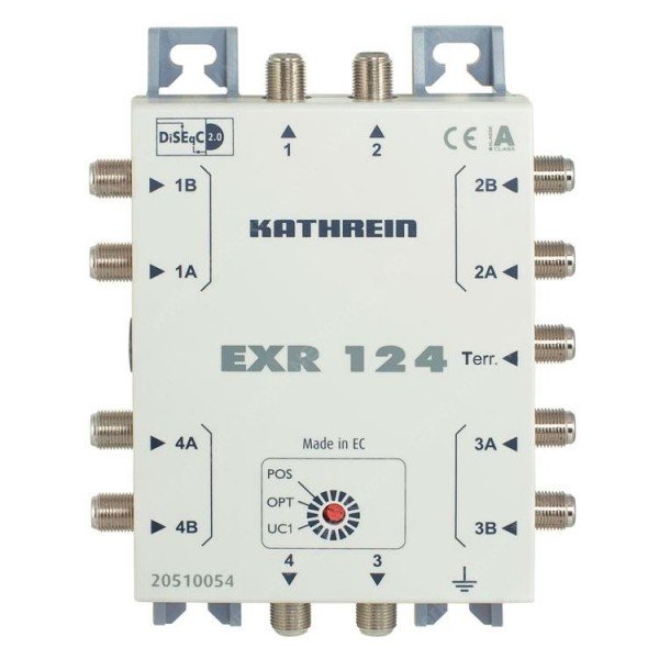 EXR 124 DiSEqCTM-Umschaltmatrix 4x 2 auf 1…