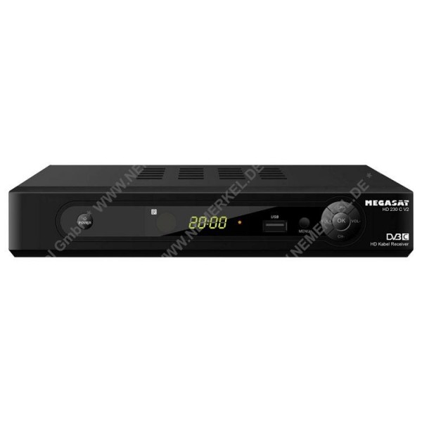 Megasat HD 230C V2, HDTV-Kabel-Receiver...