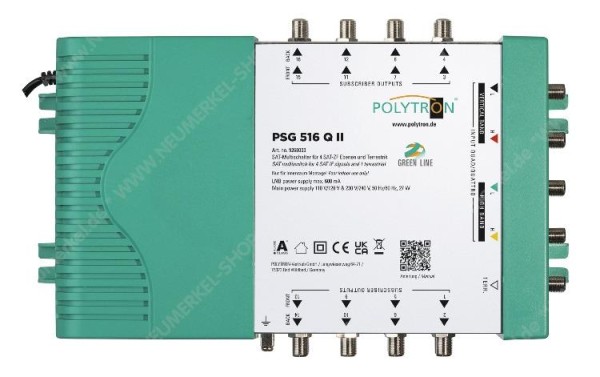 PSG 516 Q II Multischalter Green Line...