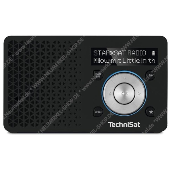 DIGITRADIO 1A schwarz inkl. Ersatz-Akku...