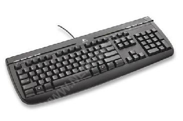 Logitech K120 USB Tastatur schwarz OEM