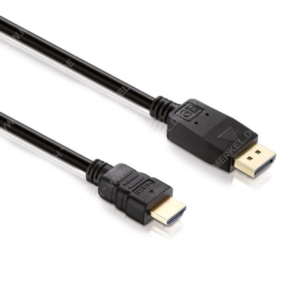 DisplayPort/HDMI Kabel 1,50m