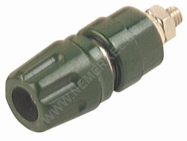 PKI 10 A grün, Hirschmann, Polklemme 4mm