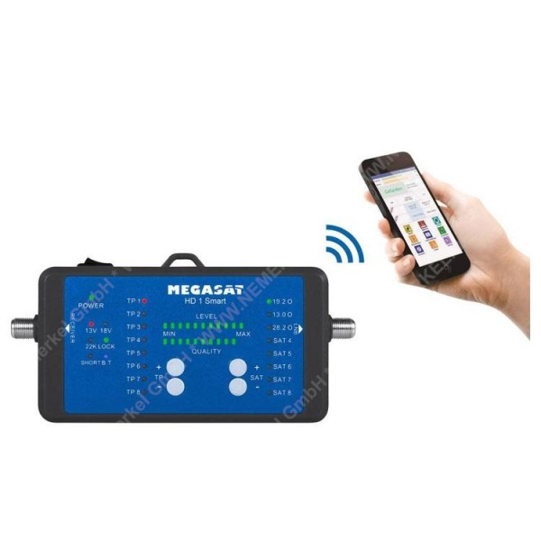 Megasat HD 1 Smart SAT-Messgerät mit APP...