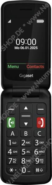Gigaset GL595 Tastatur-Handy, Quadband, klappbar