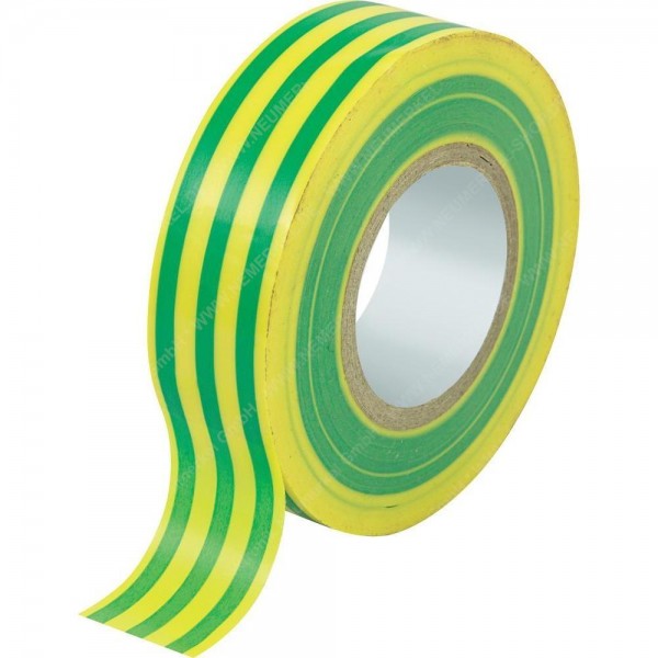 Isolierband PVC grün-gelb 10m...