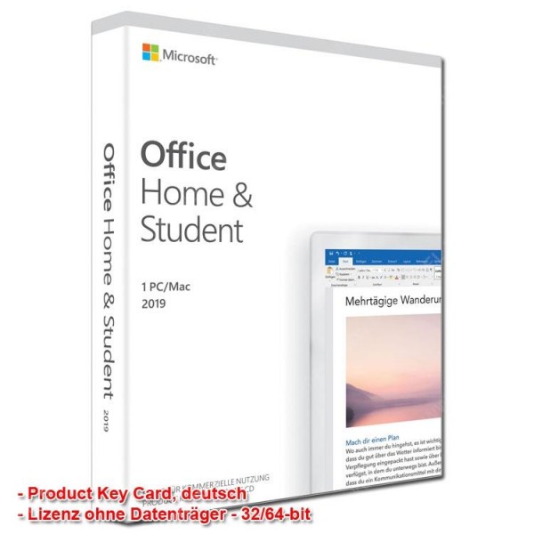 Microsoft Office Home and Student 2019 PKC