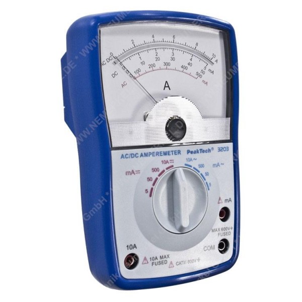 PeakTech 3202 analog Amperemeter...