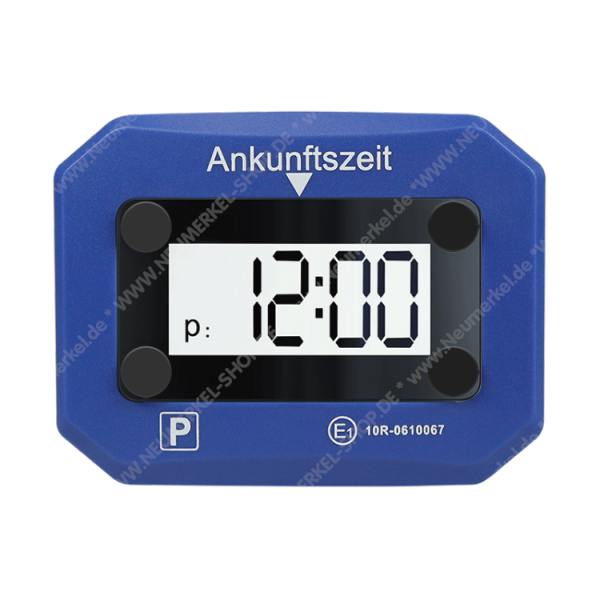 Digitale Parkscheibe, 2 LCD-Display