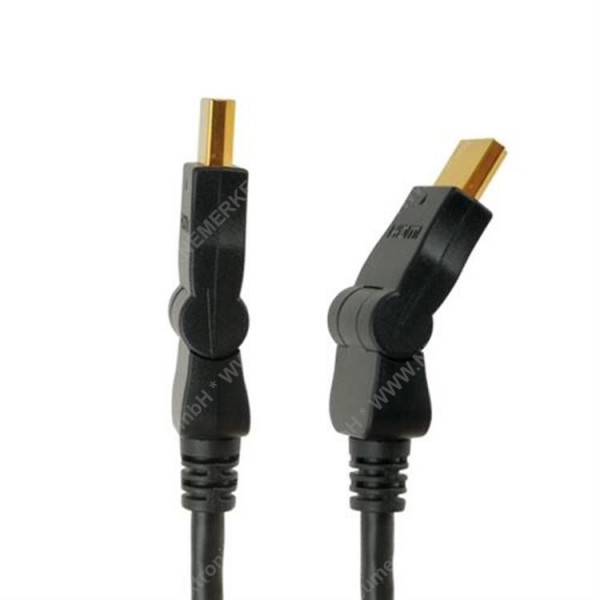 HDMI High Speed mit Ethernet Kabel Schwenk 5,00m