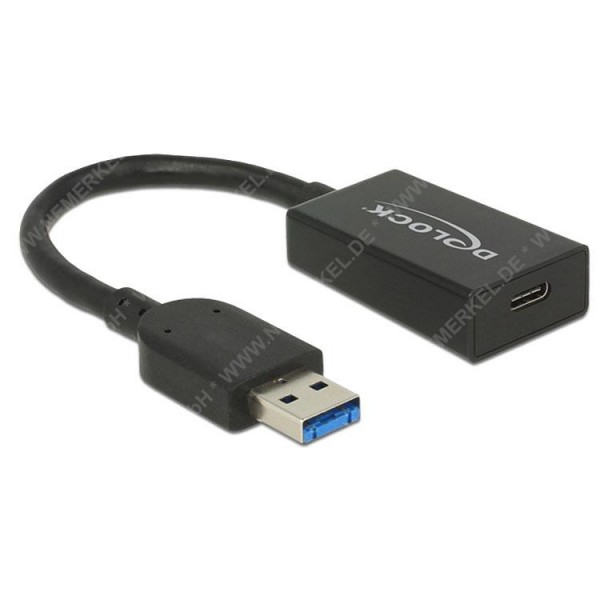 Delock Adapter USB 3.0 A Stecker > Type-C Buchse