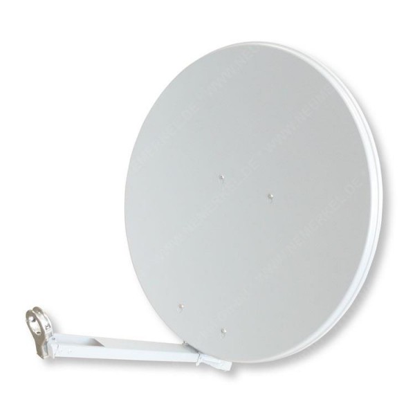 OSP 85-W Profi-Offset Spiegel 85cm weiss, Tenstar