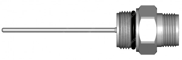 PPC 5/8m-IEC14f 47MM 5/8-STECKER -> IEC14-BUCHSE