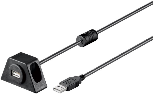 USB 2.0 Verlängerungskabel 2m Montage