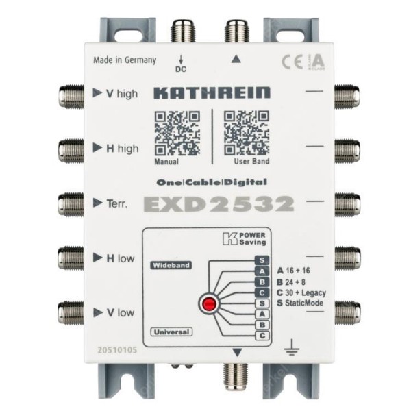EXD 2532 Einkabel-Durchgangs-Multischalter…