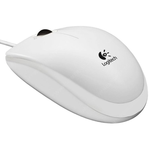 Logitech B100 kabelgebunden USB weiss